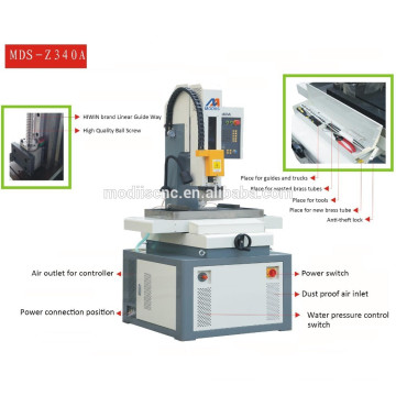 Perforadora de orificios pequeños EDM MDS-340A EDM DRILLING MACHINE